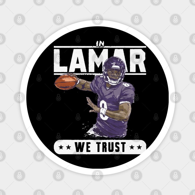 Lamar Baltimore Trust Magnet by ClarityMacaws